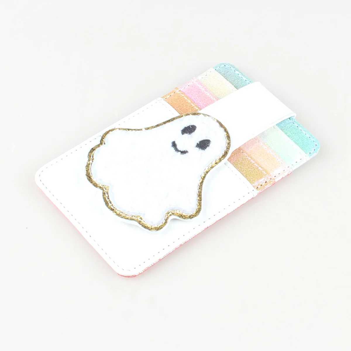 Zero Face Wallet Halloween Themed Bifold Cardholder PU Leather Button Closure XJ250806