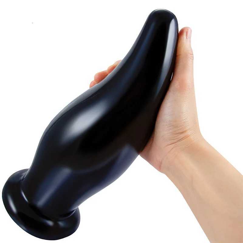 Large Anal Plug Dilator with Suction Cup Dildos Masturbator Stimulates Anus Vagina Long Big Butt Plug Sex Toys for Women and Men Sex Shop XJ250806