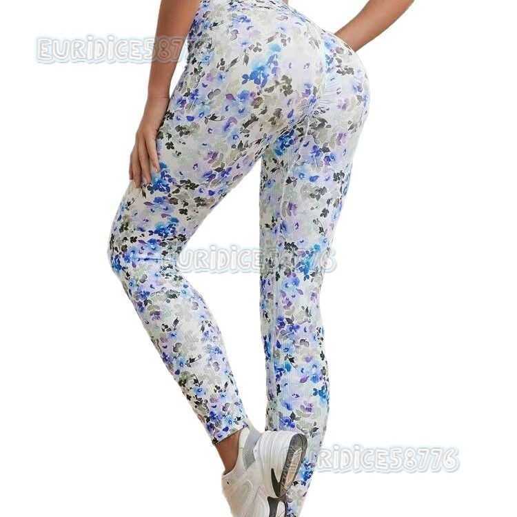 2025 New Leopard Print Yoga Pants Outdoor Sports Hip Lift Women High Waist Tight Yoga Pants H250806