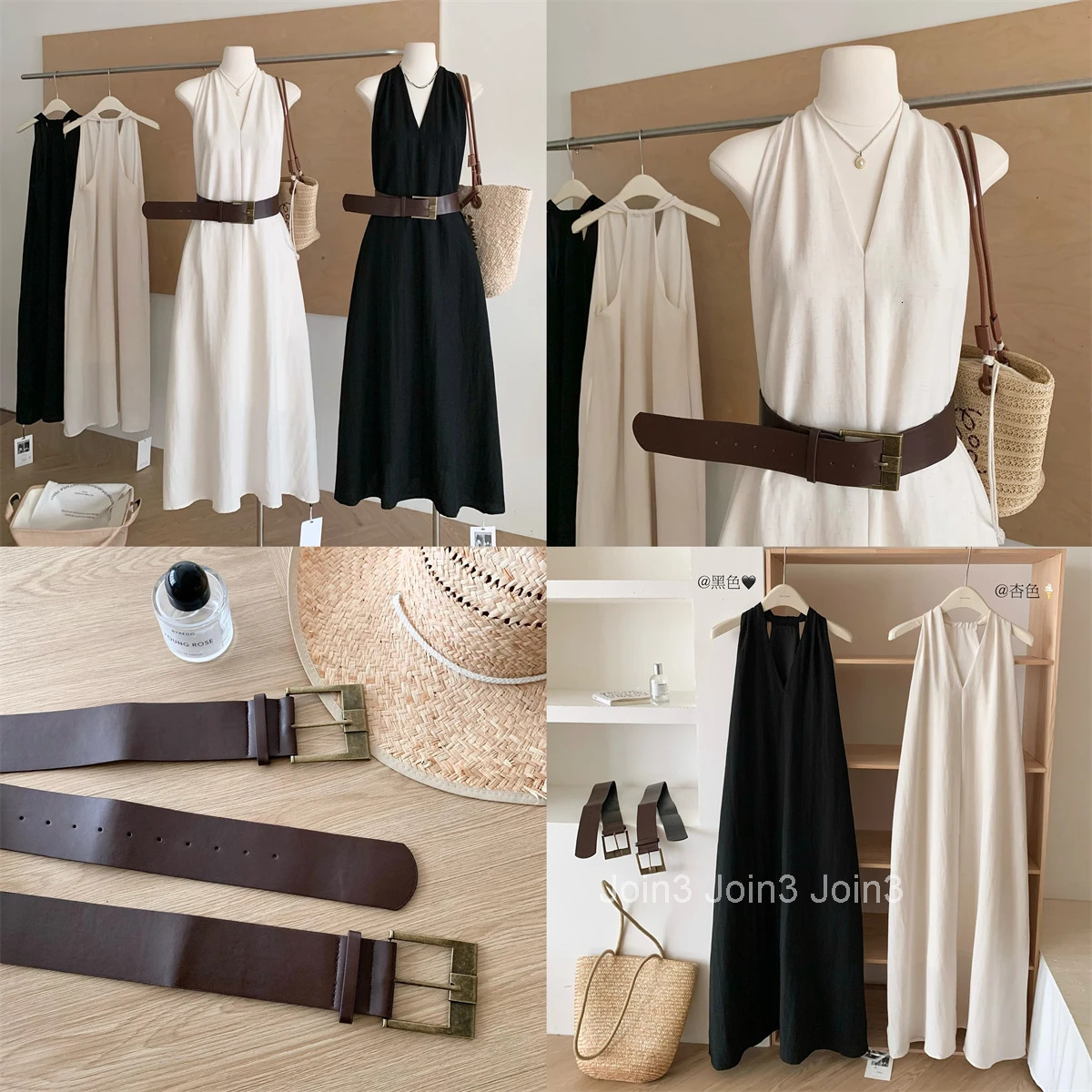 Summer Women French Vintage Maxi Dress With Belt Old Money Frock Sleeveless V-Neck One-Piece Elegant Long Trendy Vacation New