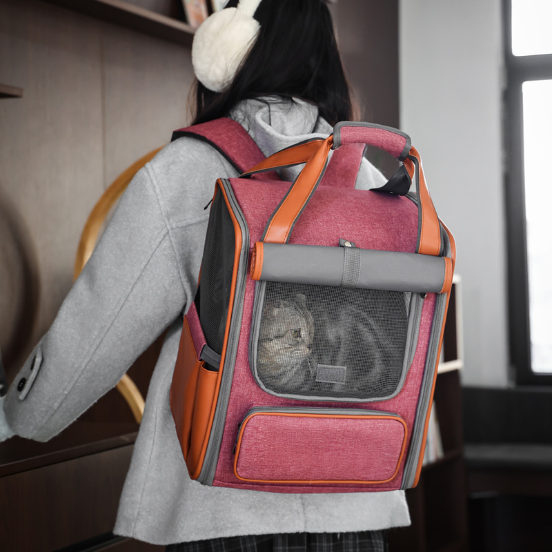 New cat bag Space capsule pet backpack Large capacity go out portable shoulder pet dog backpack cat bag