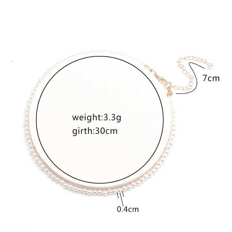New Simple Imitation Freshwater Pearl Chain Necklaces For Women Wedding Love Gifts Necklace Fashion Glamor Jewelry Gifts Y250805