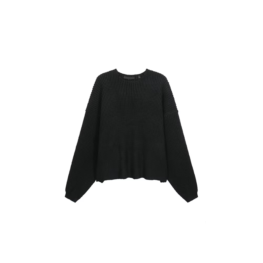 25fw Sweaters Best Quality Cotton Crew Neck Men Women's High Street Sweaters Oversized Pullover