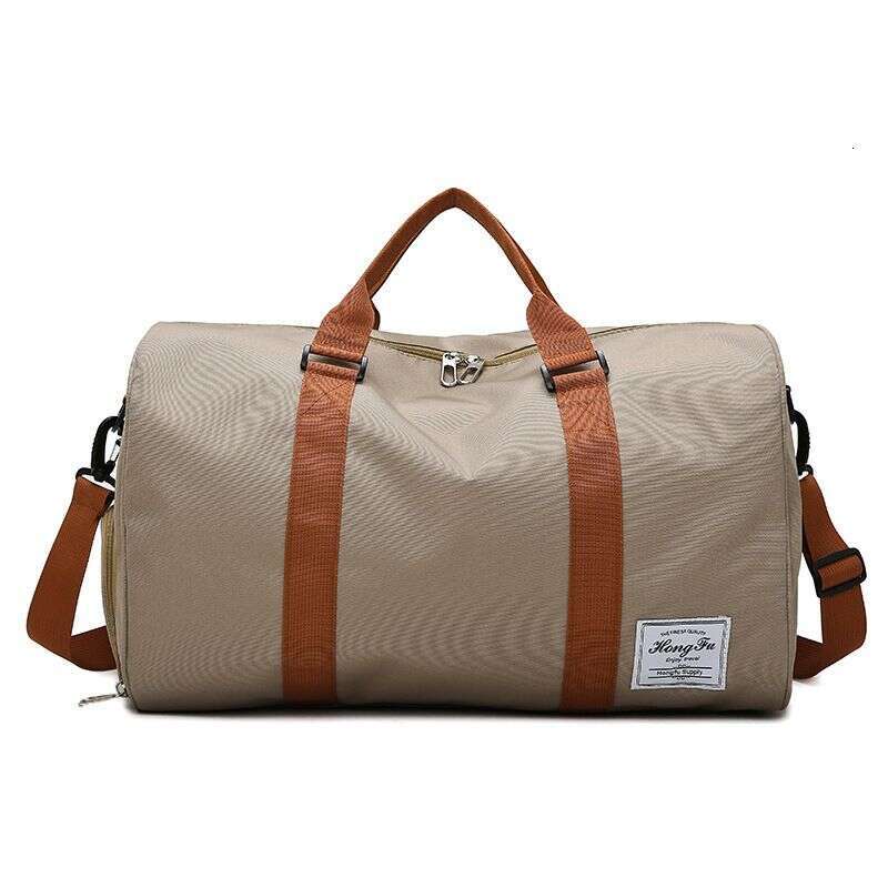 Dry and wet separation fiess short distance travel bag, large capacity, portable, one shoulder crossbody, can be worn
