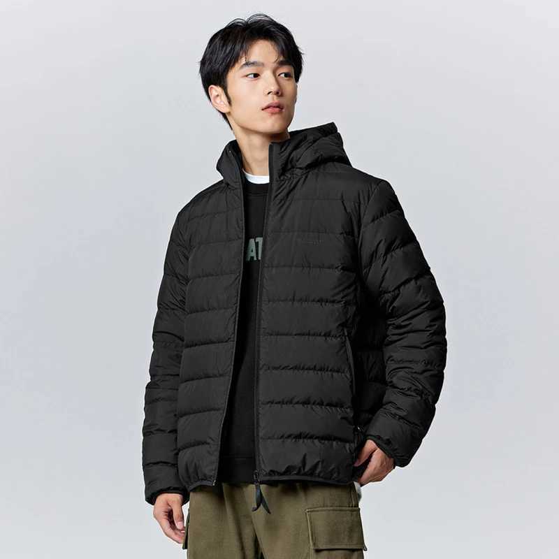 Polished Down Jacket Men 2023 Winter New Trendy Windproof Waterproof Lightweight Coat W250806