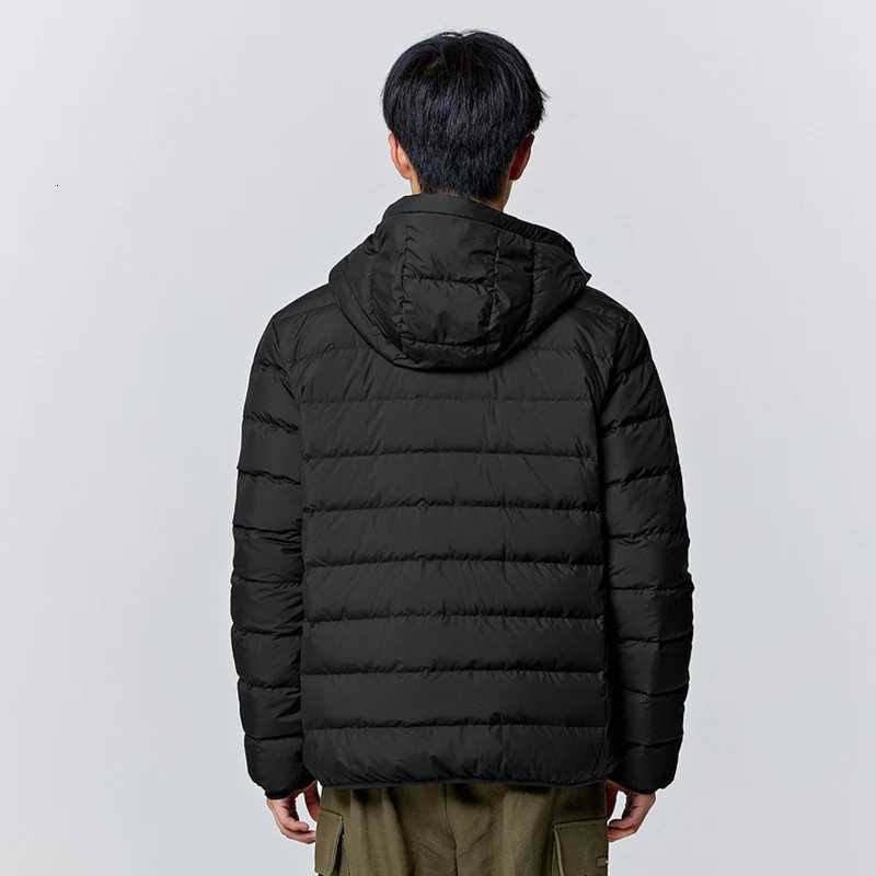 Polished Down Jacket Men 2023 Winter New Trendy Windproof Waterproof Lightweight Coat W250806