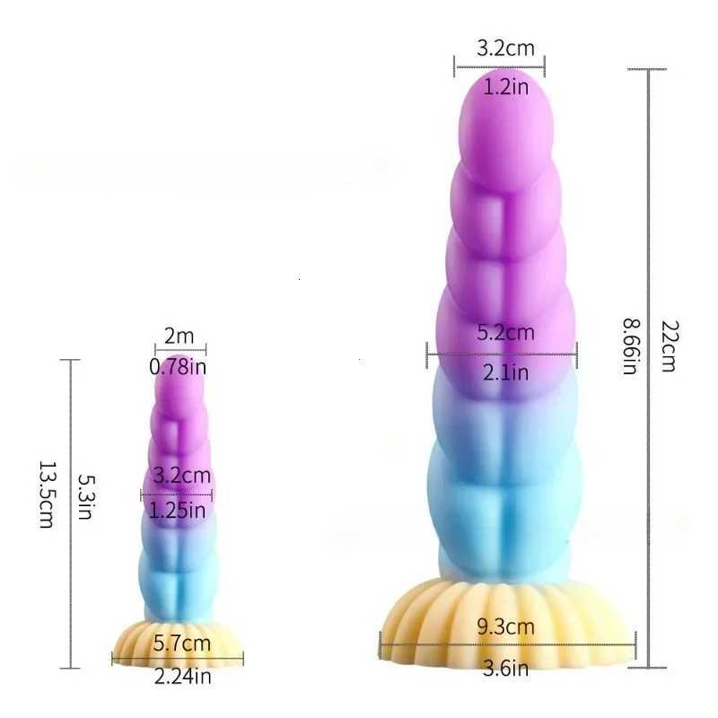 Realistic Monster Dildo for Women Anal Dildo with Strong Suction Cup Silicone Dragon Dildo Prostate Massager Sex Toys for Men XJ250806