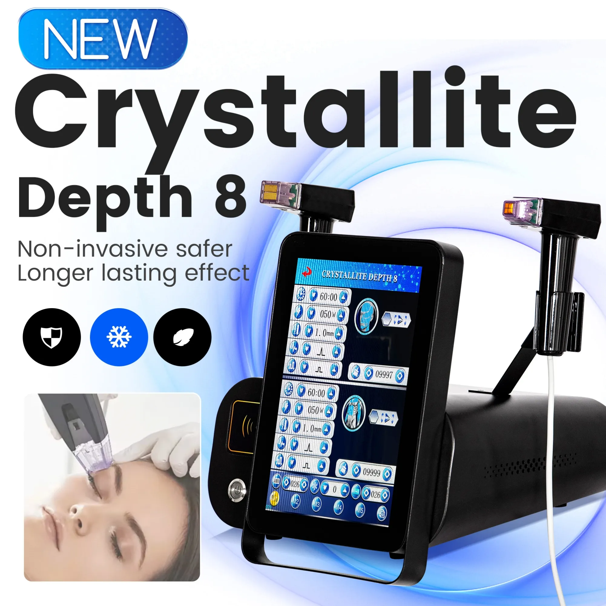 Professional Face Lifting Wrinkle Removal Machine Microneedle Skin Tightening Machine Face Lifting Machine