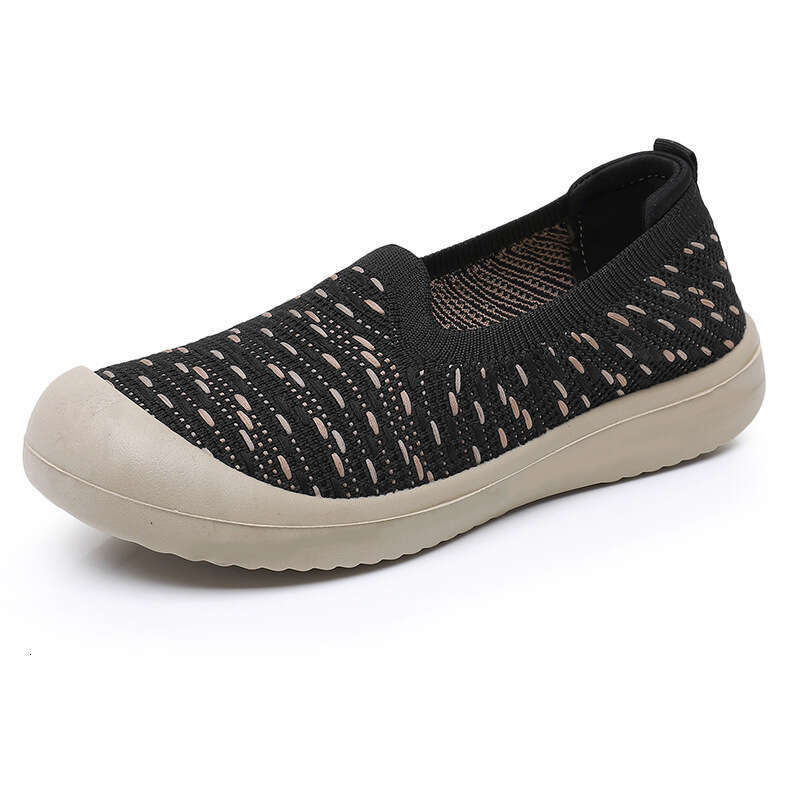 Women's 2025 Spring New Pastoral Style Fisherman Soft Sole Non-Slip Walking Comfortable Slip-On Mom Shoes