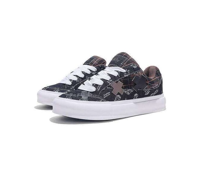 Jifffly Crayon Shin-chan Collaboration Sneakers for Men 2025 Summer New Ins Niche Casual Versatile Skateboard Shoes