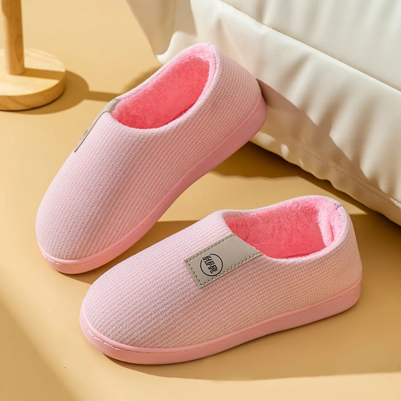Winter Warm Shoes Woman Men Indoor Slippers Soft Plush Lovers Home Floor Slipper Anti-slip Ladies Bedroom Slides SH08212 250731