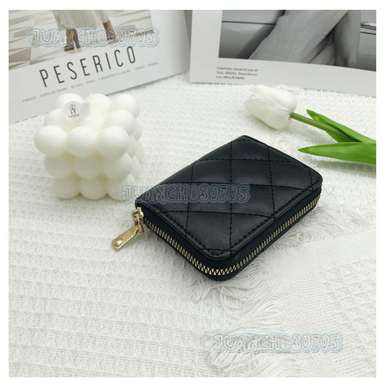 2025 Womens Protection Case Embroidered Lingge 9-card Organ Card Bag Small Zero Wallet H250806 TUES