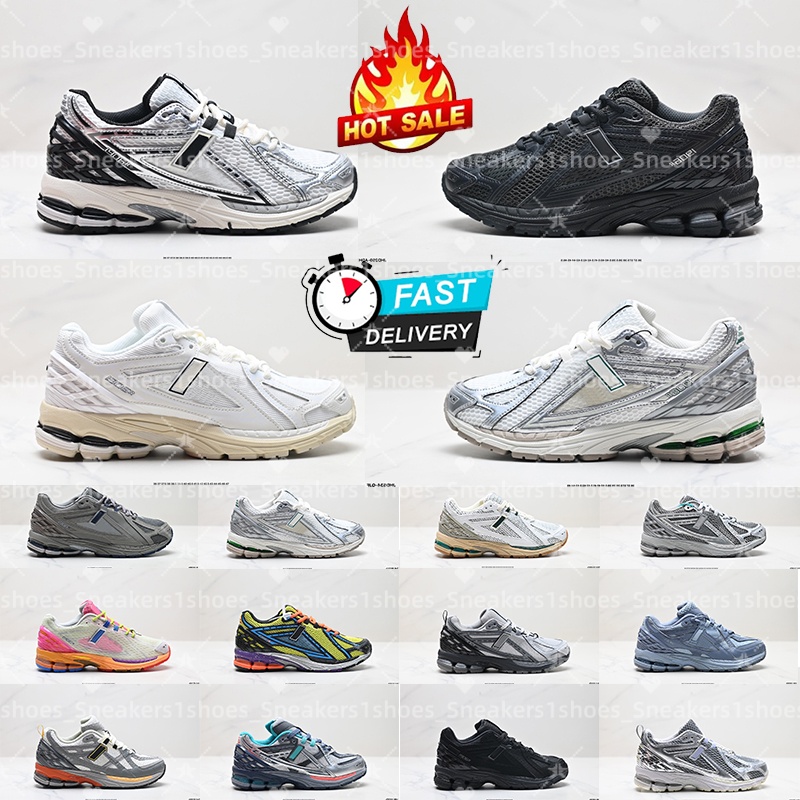 Athletic Designer Running Shoes Men Sneakers Women Trainers vintage Casual Shoes Neon Nights Silver Metallic Protection Pack White Tan Pink Green Grey Beige Shoes