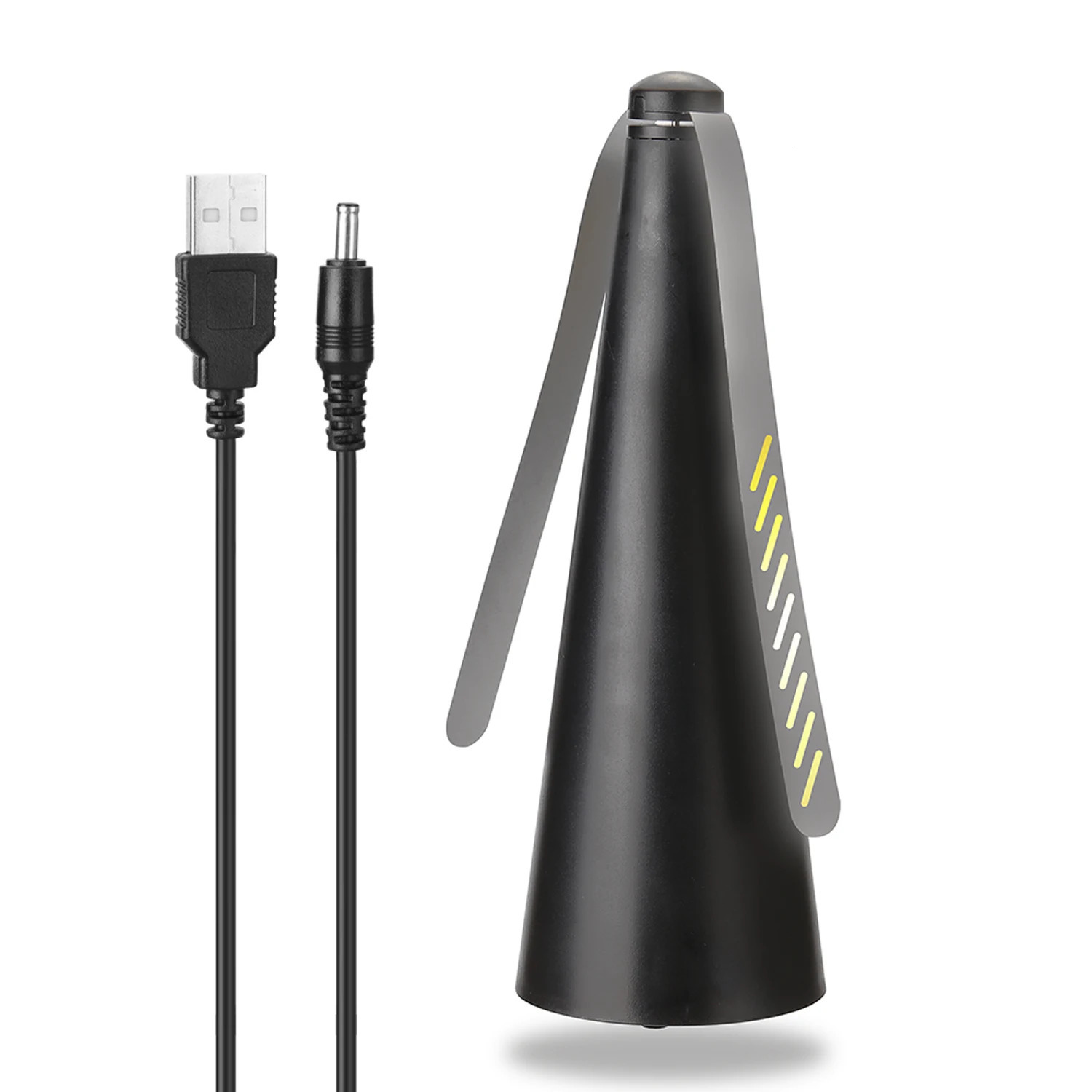 Outdoor Multifunctional Fly Repellent 360° Rotation Fantype Food Protector Pest Drive Away Table Fan Hiking Camping Equipment 250806