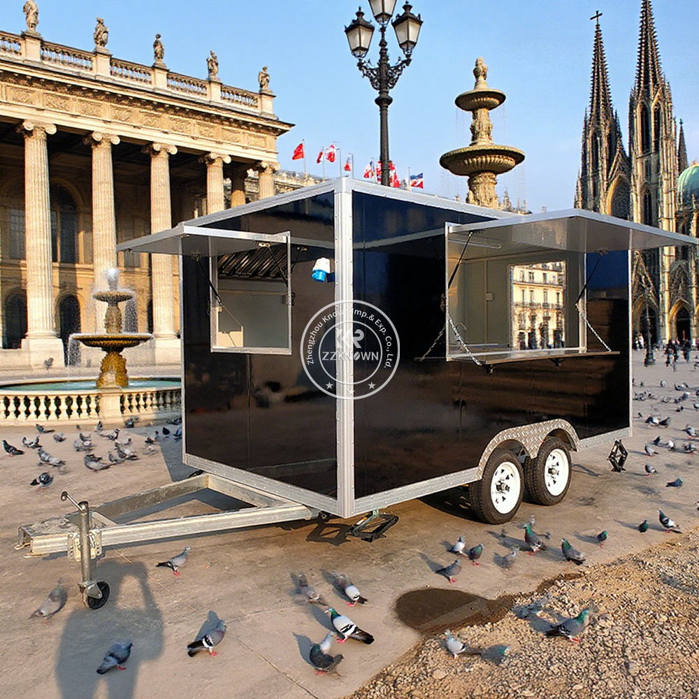 Concession Catering Trailer Mobile Food Trailer Ice Cream Cart Pizza Restaurant Full Equipment Street Food Truck Trailer