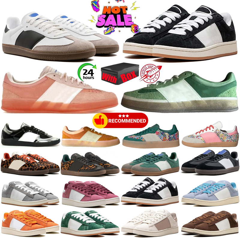 with box designer shoes men women casual shoes sneakers bad bunny red green orange black white pink Classic Vintage Daily Outfit OG Outdoor Leather Patchwork eur 36-45