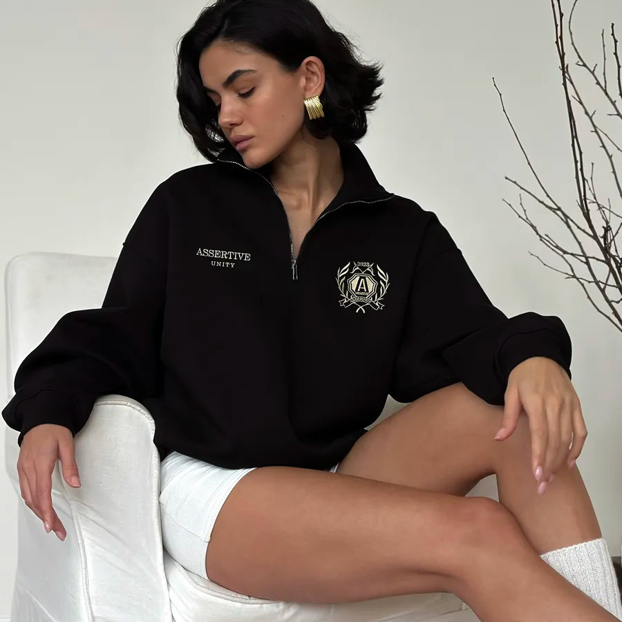 hot Free delivery designer essentials hoodie for women Round neck simple and fashionable hoodie loose and comfortable top