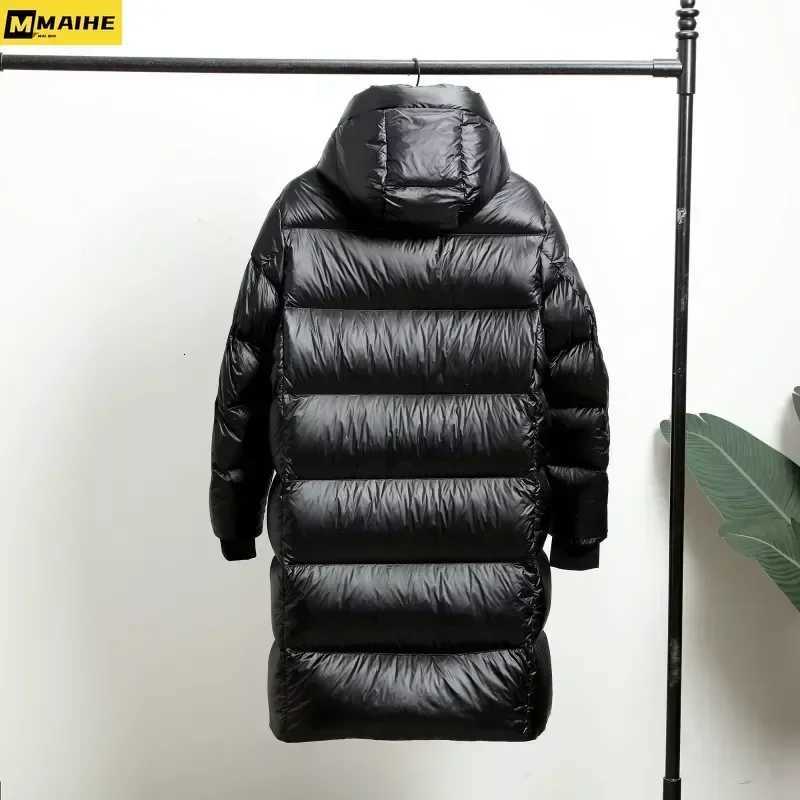 -30 Cold-proof Down Jackets Couple Clothing High-end 95% Goose Puffer Jacket for Women and Men Winter Warm Hooded Coats W250806