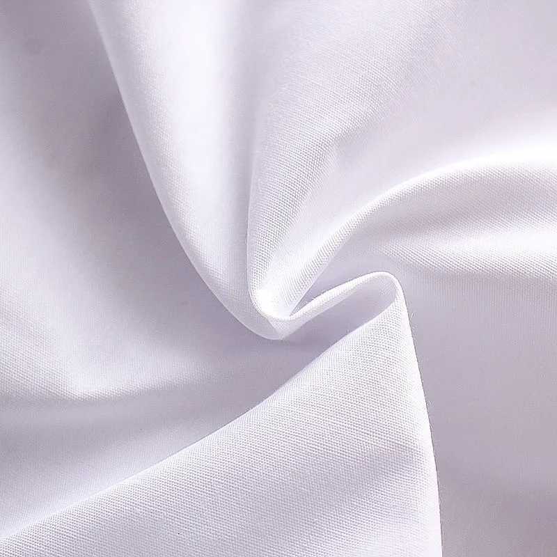 New Summer Boys Shirt Short Sleeve Button A Line Collar Simple White Shirt Light Pocket Decoration Casual X250806