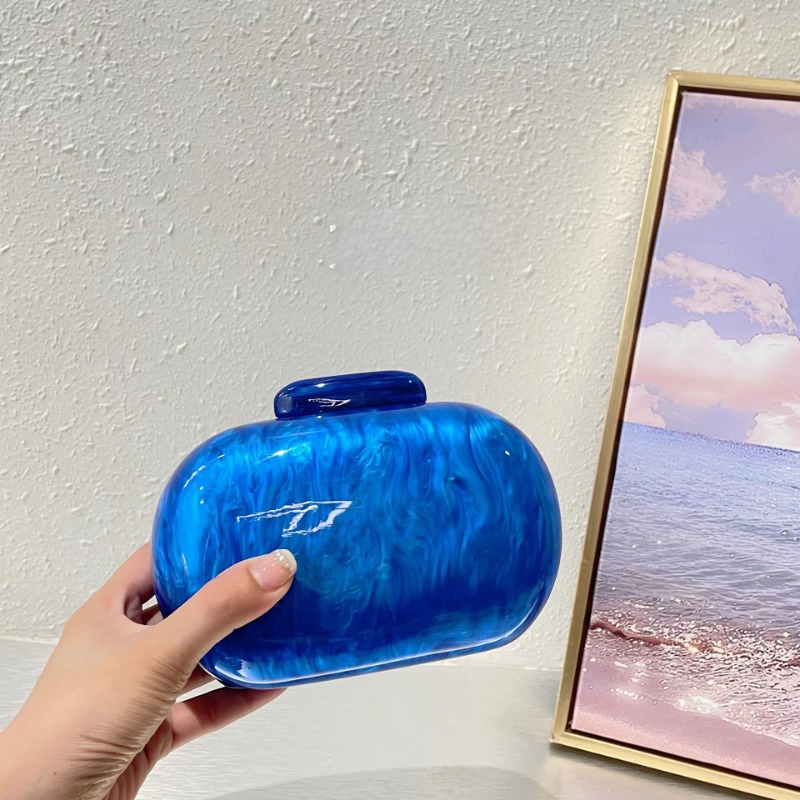 Handcrafted Acrylic Shell Handbag - Chic Messengers for Everyday Use & Evening Outfits