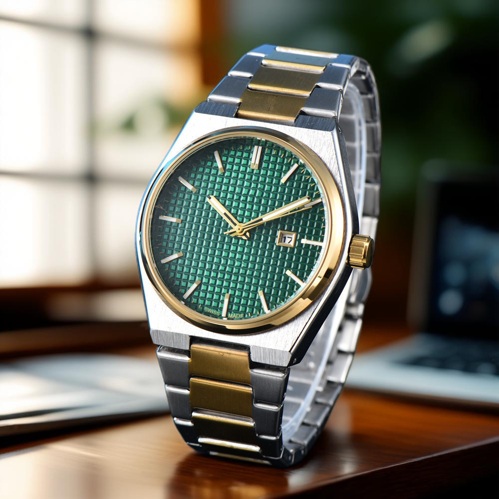 Top Men Watch Three Pin 1853 Fully Automatic Mechanical Sports Watch Steel Strap Men's Fashion PRX Designer Luxury Watch 40/35mm007