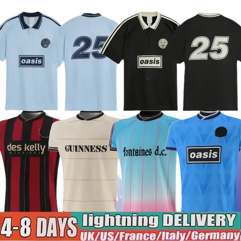25 26 Bohemians Oasis Tour Live 2025 135th Anniversary Football Jersey 2025 2026 Camisetas HOME AWAY THIRD GOALKEEPER football shirt adult kids kits men