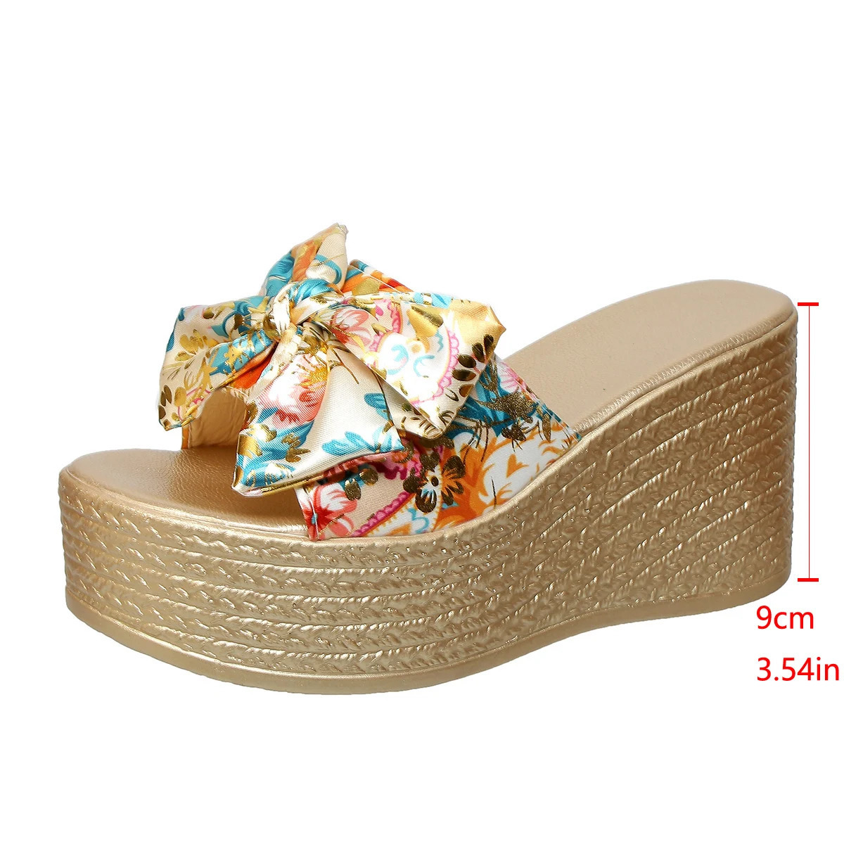 Women slippers Summer Beach Platform Shoes Women Casual Wedges Sandals Fashion High Heels Slippers Slides Women Zapatos De Mujer 250731