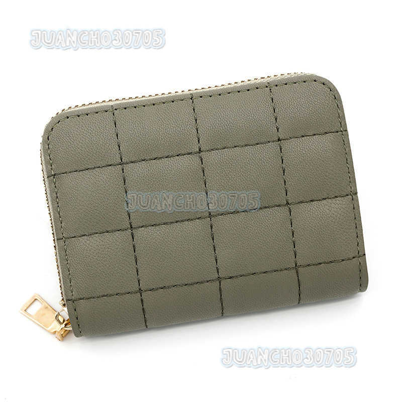 New Womens Card Holder Simple Style Subtle Pattern Accordion Card Holder Large Capacity Multi-card Slot Card Holder Zipper Bag Clutch H250806