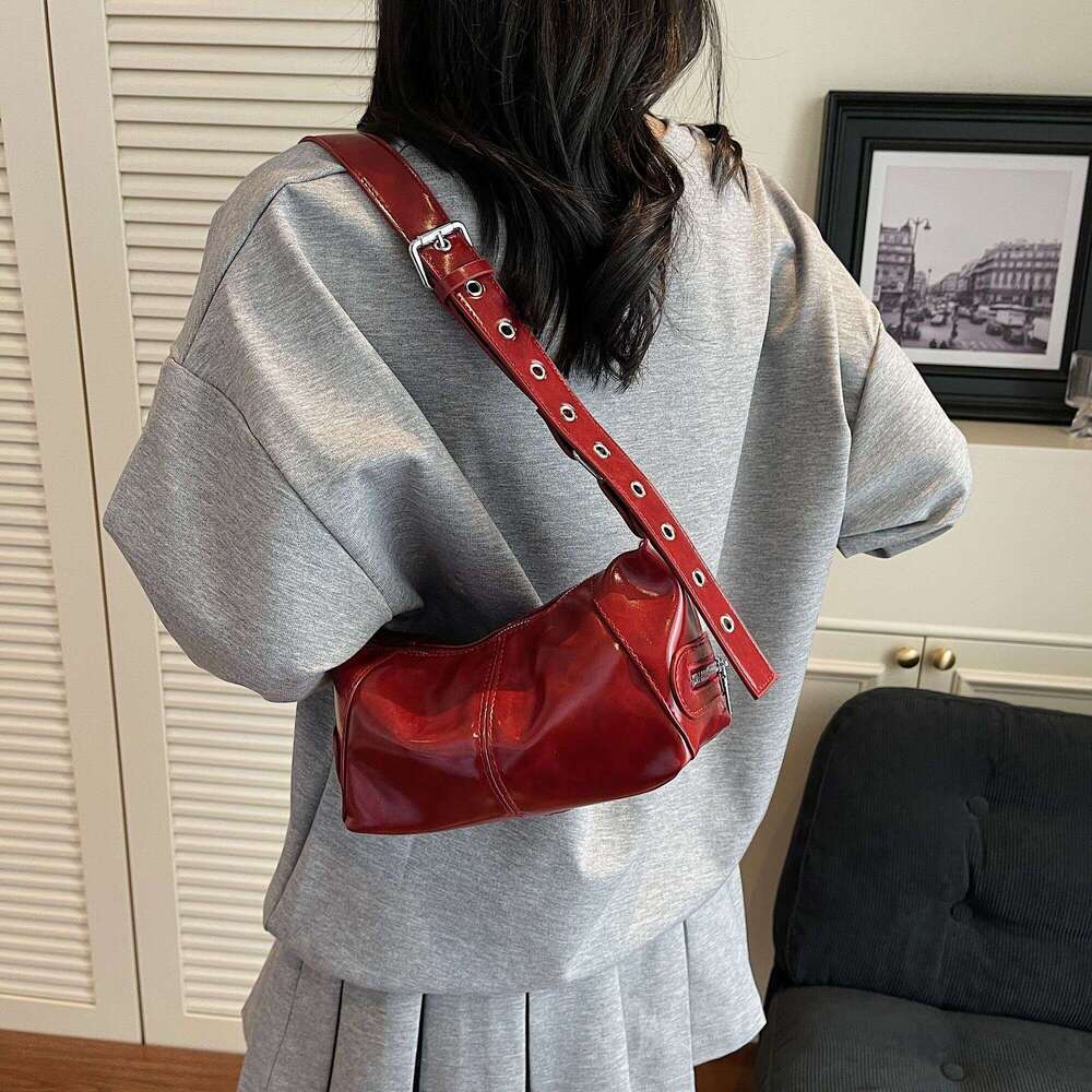 Designer Bag Tote bag Shoulder bag New Niche High End Oil Wax Leather Fashionable Stylish Dumpling Crossbody Underarm Women