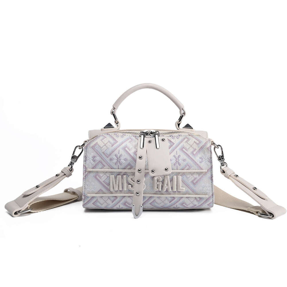 Designer Shoulder Bag Bag Luxury Bag Chinese Ethnic Style Embroidered Boston High-End Fashion Handbag Crossbody