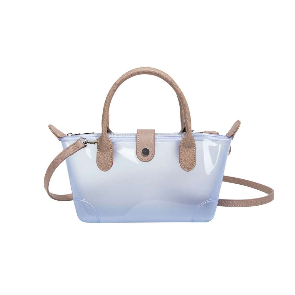 DHcollections 2025 Women's New Transparent Jelly Dumpling Trendy Fashion Handbag Casual Shoulder Crossbody Bag