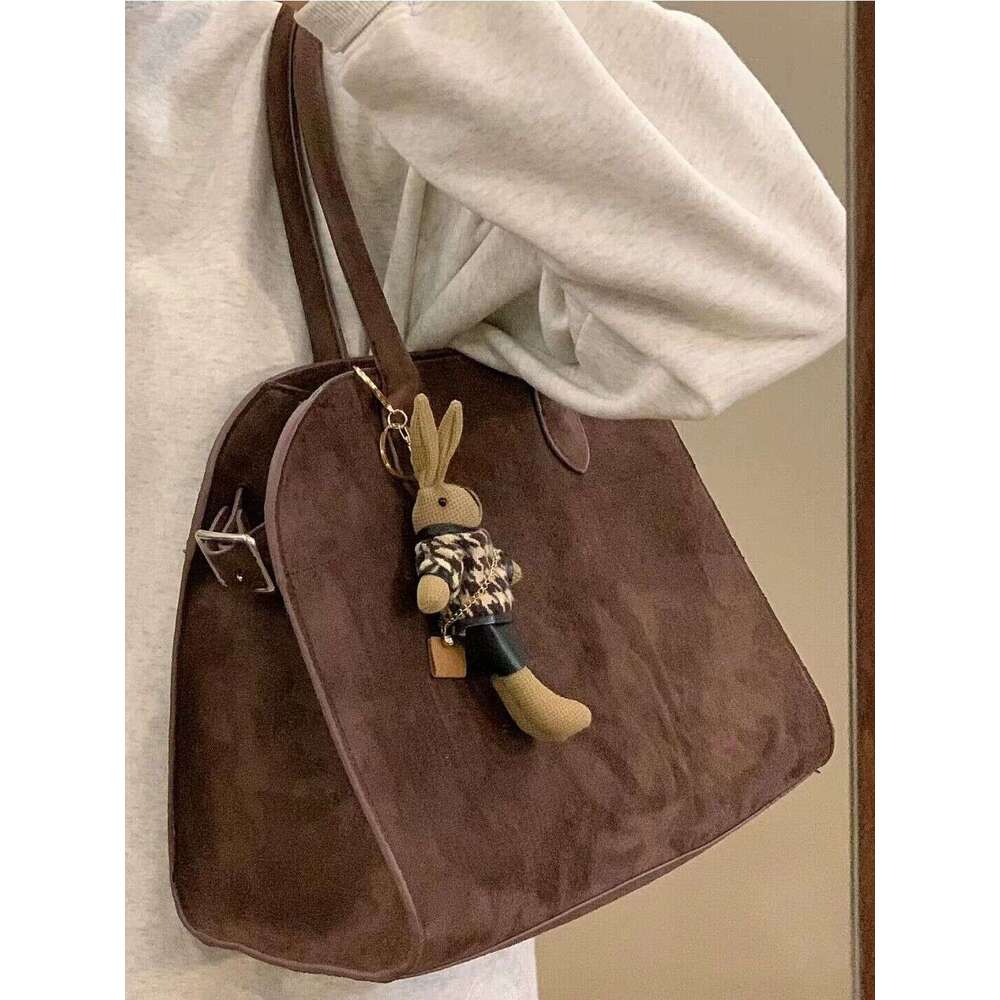 Designer Bag Tote Shoulder Bag Large Capacity Suede Tote New Single Underarm Casual Gym Artistic Commuter
