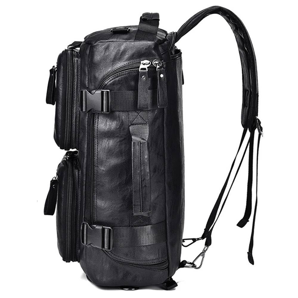 New Men's Large Capacity Travel Business Trip Handbag Multi Functional Backpack Single Shoulder Crossbody Bag high-quality