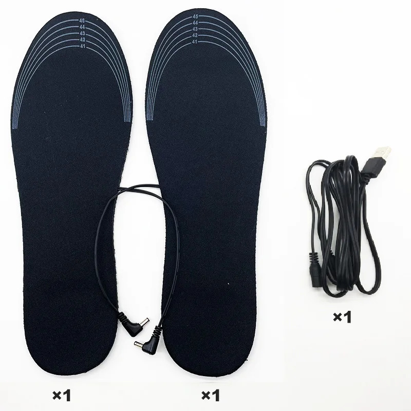 Insoles Heated USB Electric Foot Warming Pad Feet Warmer Pad Mat Winter Outdoor Sports Heating Insoles Winter Warm 250805