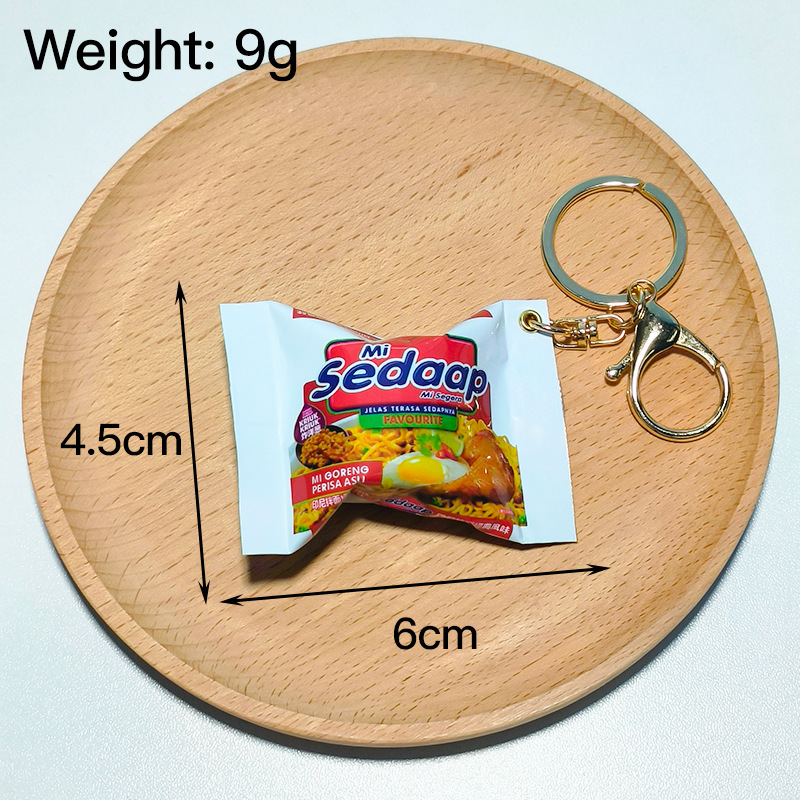 Keychains Handmade Buldak Ramen Aesthetic