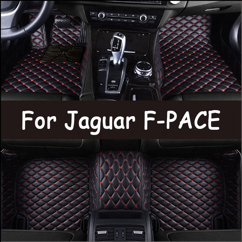 Car floor mats for Jaguar F PACE 2016 2017 2018 2019 2020 Custom auto foot Pads