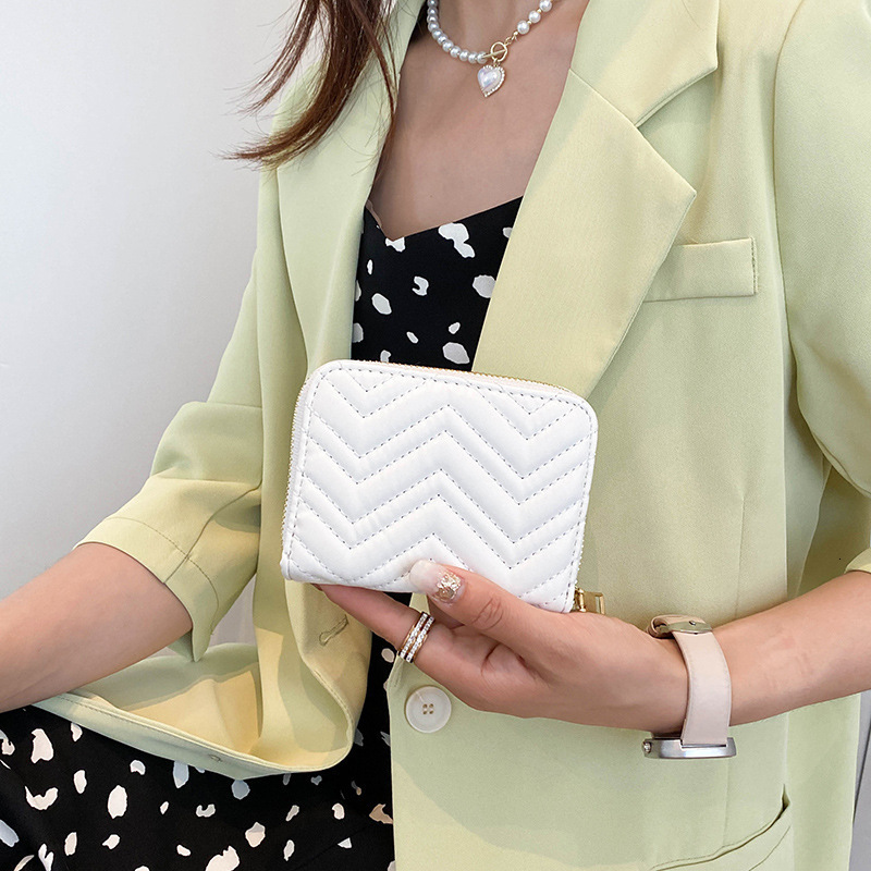 Luxury Wallet Women's Wallet Trendy Short Zero Wallet Small Designer Mini Wallet PU Leather Card Bag Instagram Style 250806