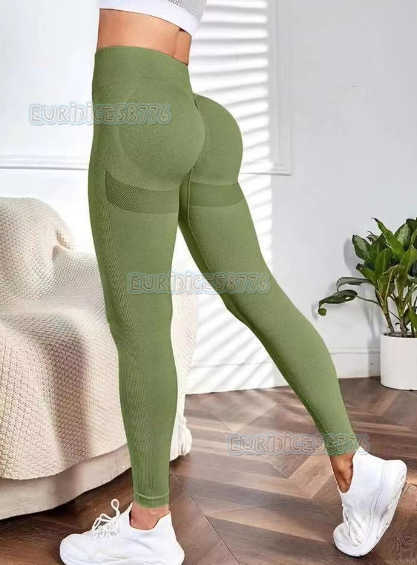 15 Colors Nylon Yoga Women Seamless High Waist Smile Pants Peach Hip Fitness Outdoor Sports Leggings Women H250806