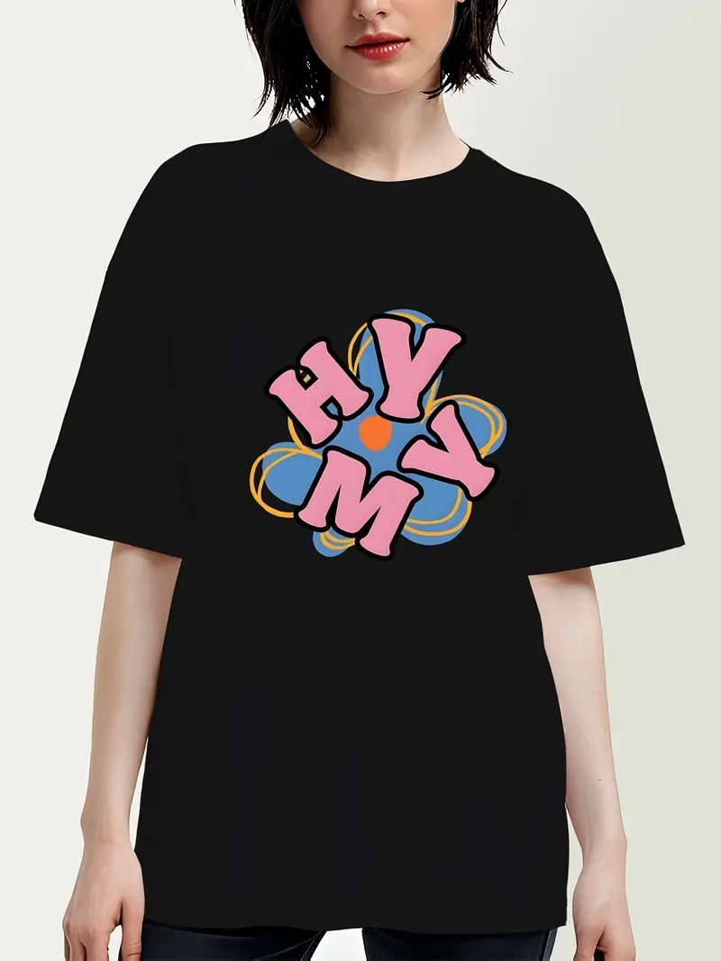 Retro Bohemian Artistic Women's Designer Tees 180g Cotton designer clothes women Plus Size Customizable Retro Prints US Warehouse 3Day Delivery 4