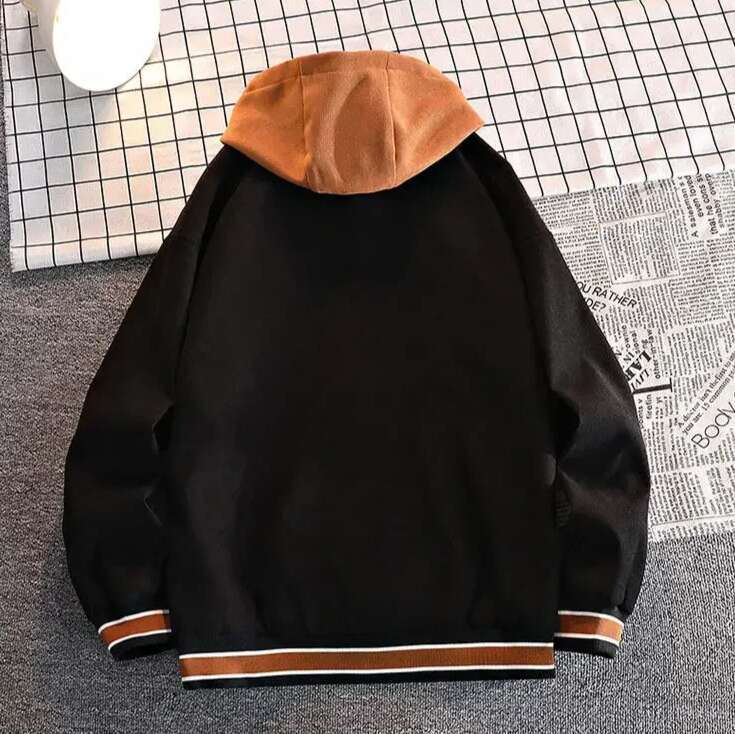 Designer Clothing 2025 High Quality Varsity Baseball Uniform Men's Autumn New Trendy Brand All-Match Student Hooded Jacket Plus Size Coats Women