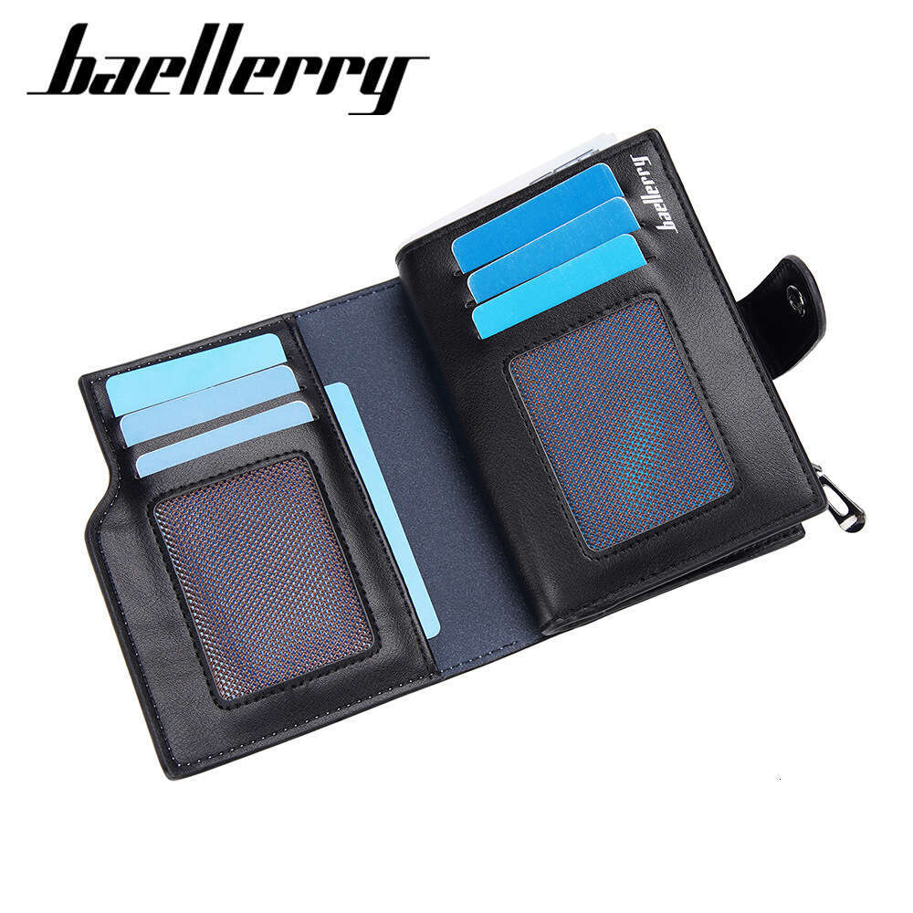 DHcollections Baellerry New Short Houndstooth Fashion Buckle Women's Wallet Zipper Coin Purse