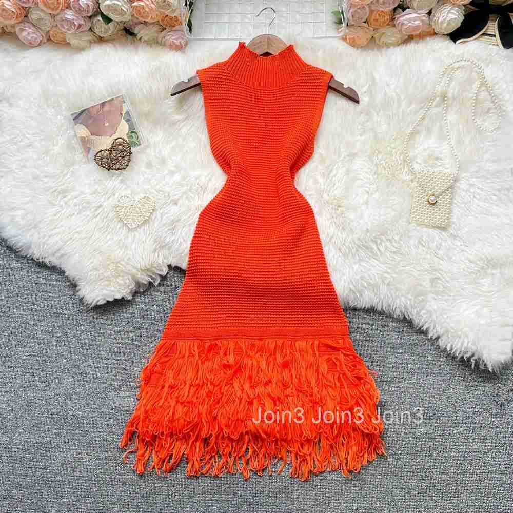 YuooMuoo Women Dress New Summer Fashion Sexy Openwork Stitching Sleeveless Bodycon Party Dress Korean Lady Beach Vestidos