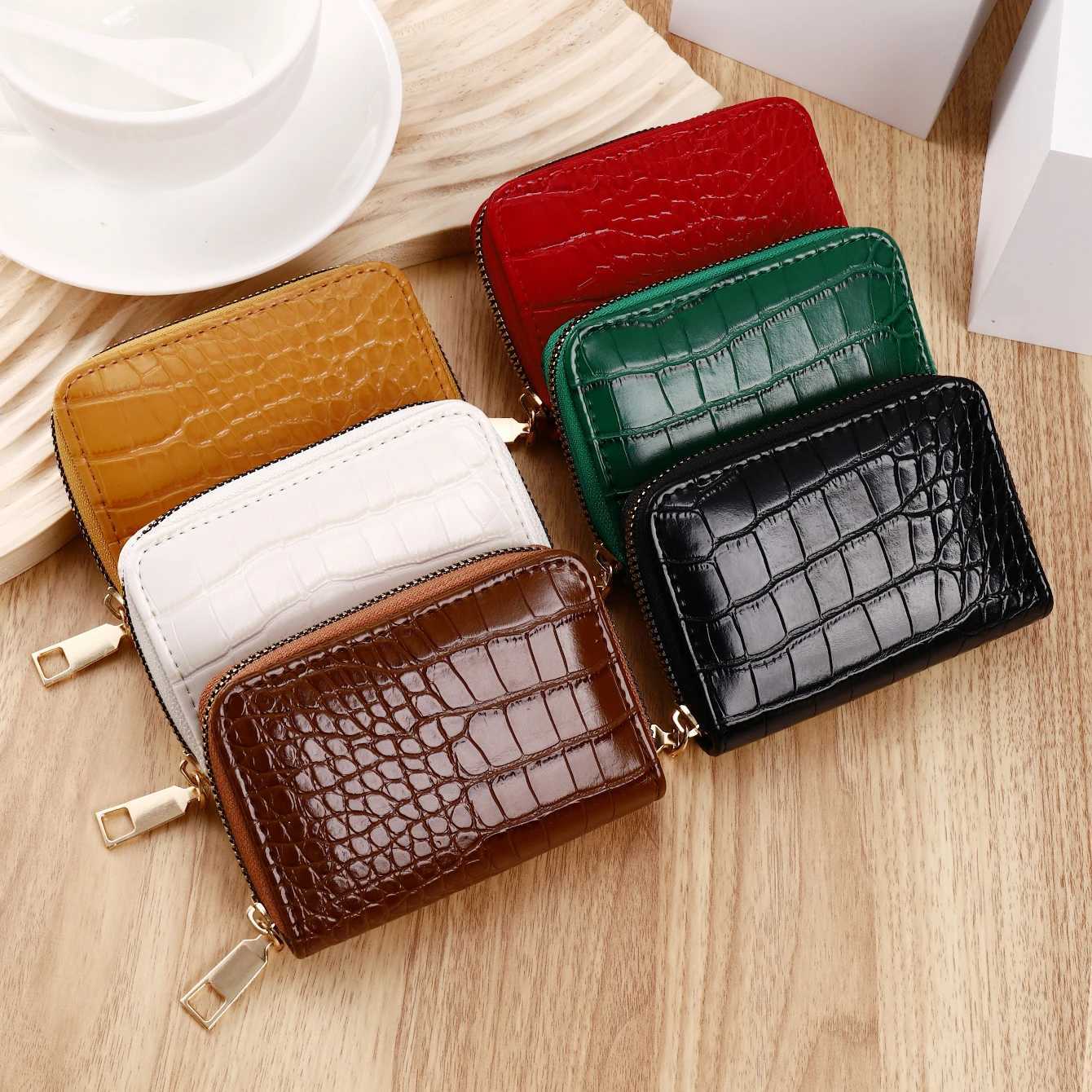 Fashionable Stone Patterned Wallet Short Large Capacity Multi Slot Card Bag Multifunctional Zero Wallet XJ250806