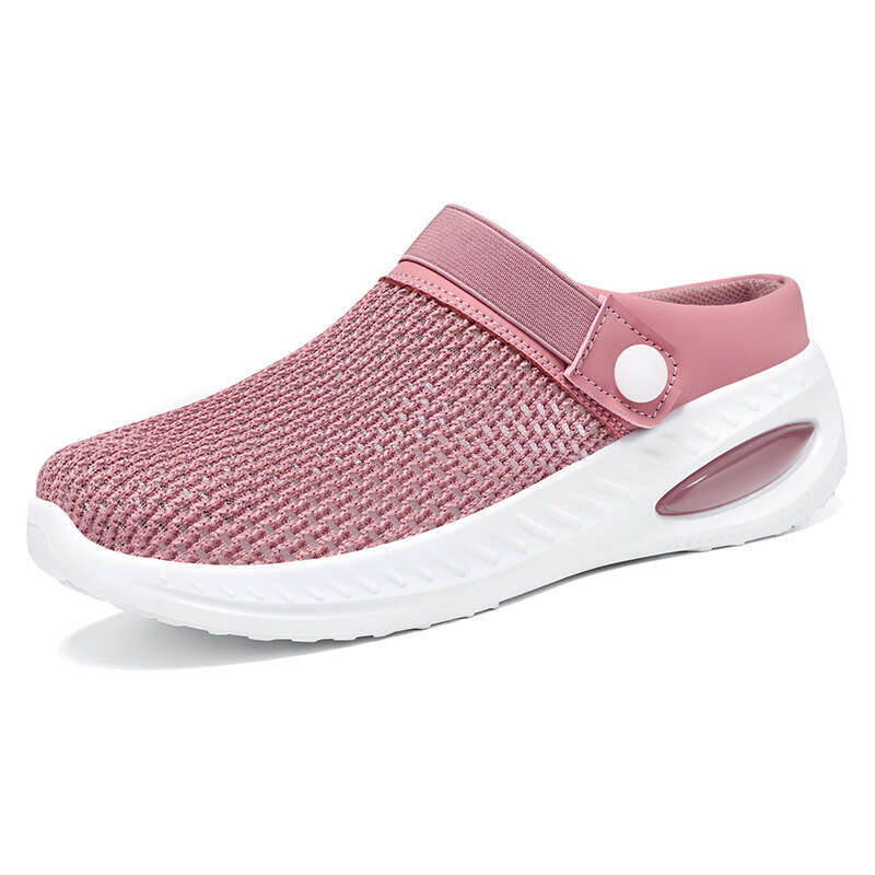 Women's Versatile Casual Breathable Outdoor Fashion Mom Shoes Closed-Toe Slippers