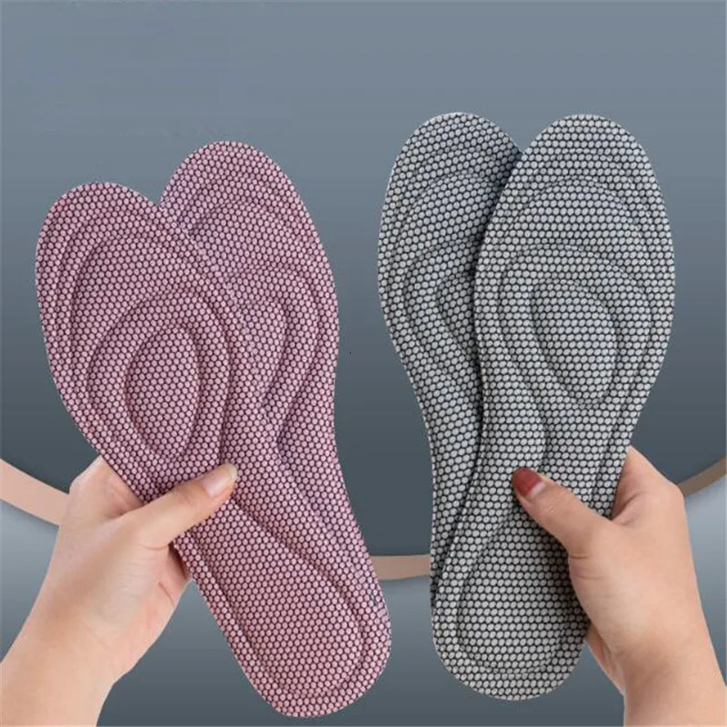 Memory Foam Insoles for Shoes Men Women Nano bacterial Massage Sport Insole Feet Orthopedic Shoe Sole Running Accessories 250805