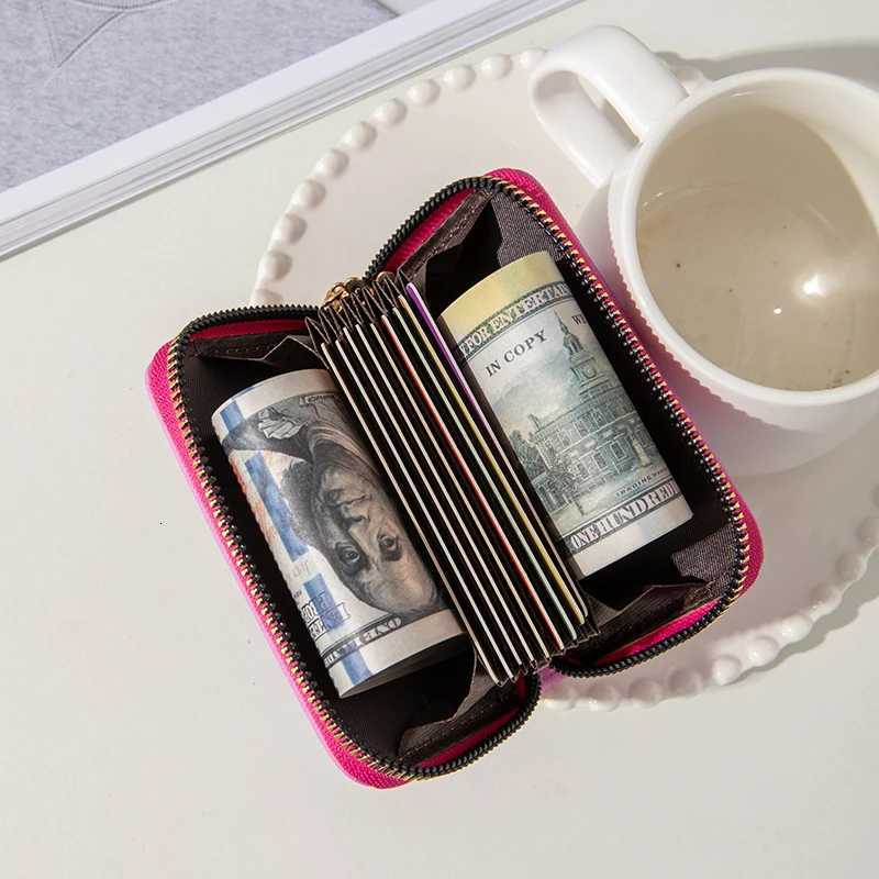 Fashionable Butterfly Printed Wallet Multi Functional Multi Slot Card Wallet Short Cute Womens Handbag XJ250806