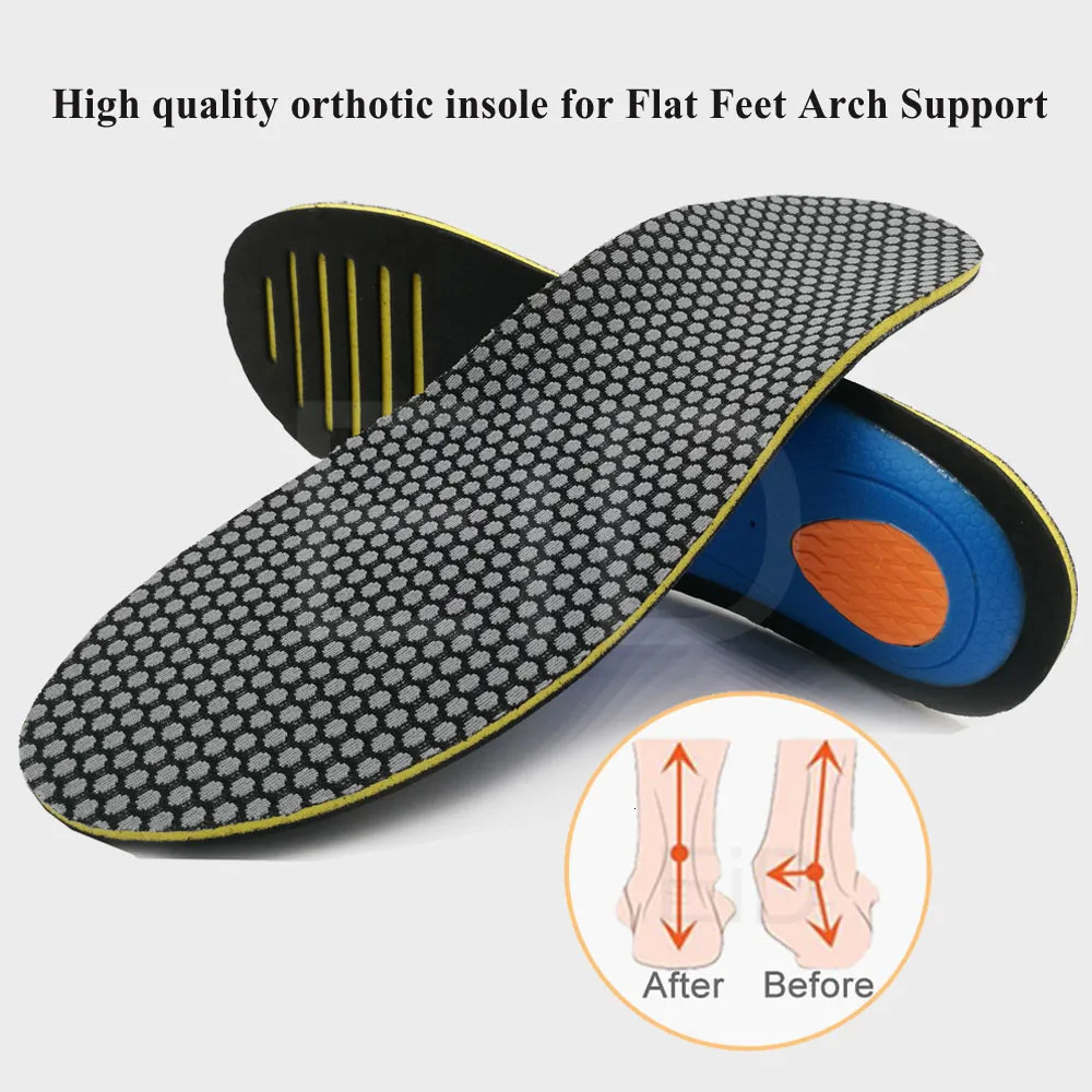 EiD EVA Orthopedic Insoles Ortics flat foot Health Sole Pad for Shoes insert Arch Support pad for plantar fasciitis Feet Care 250805