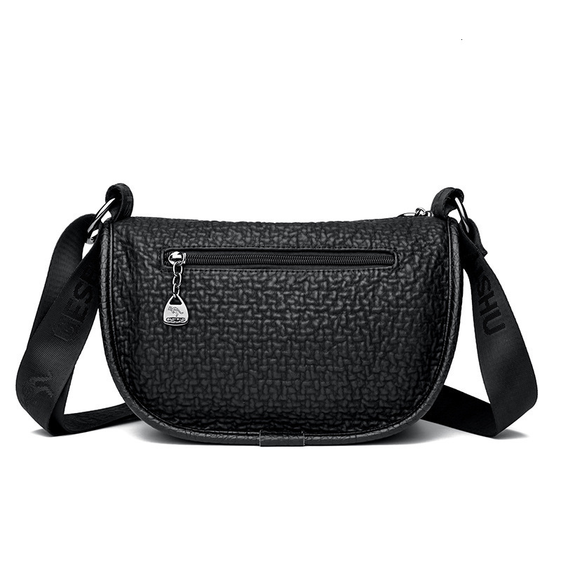 2025 Genuine Leather Womens Single Shoulder Crossbody Fashion Small Versatile Middleaged Mom Bag 250806