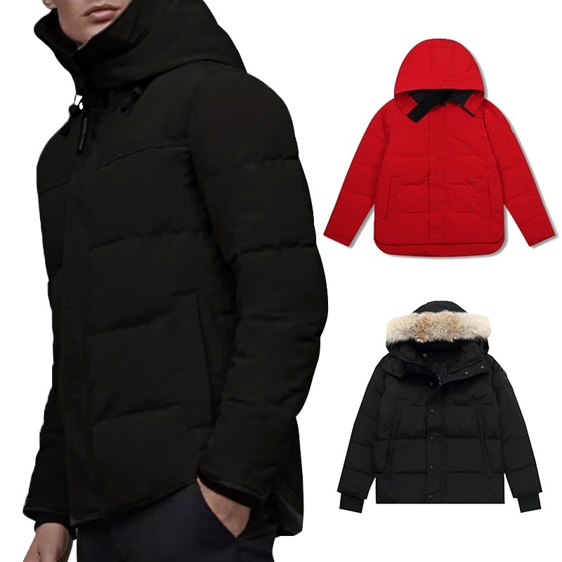 Designer Winter Down Jacket Mens Fashion Trend Hooded Parkas Doudoune Lovers Thickened Warmth Feather Warm Luxury Outdoor Coat Jackets Black XXXL
