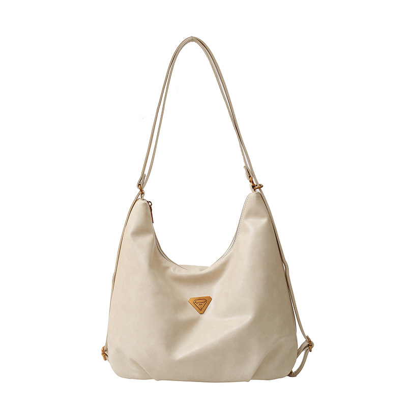 Women's Fall/Winter Retro 2025 New Casual and Niche Design Shoulder and Crossbody Bags with Large Capacity Commuting Dumpling Bags